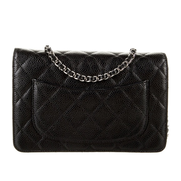 CHANEL Black Caviar Wallet on a Chain (WOC) - Picture 3 of 4